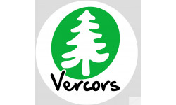 Logo du Vercors - 20cm - Sticker/autocollant