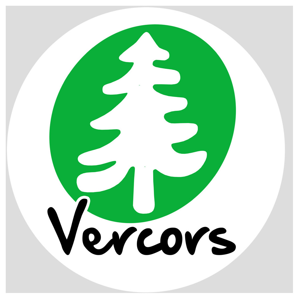 Logo du Vercors - 15cm - Sticker/autocollant