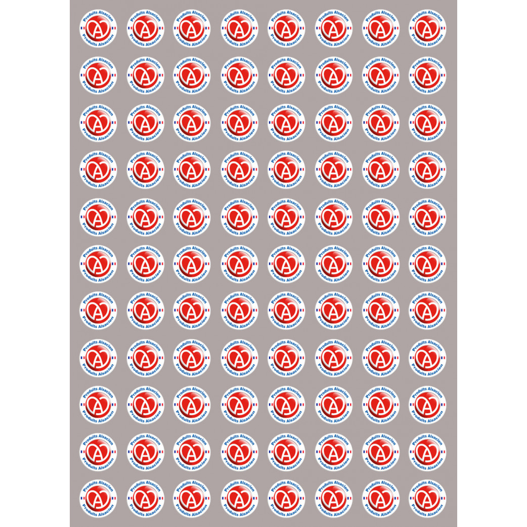 produits Alsacien - 88fois 2cm - Sticker/autocollant