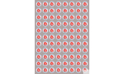 série 88 produits Alsacien - 2cm - Sticker/autocollant