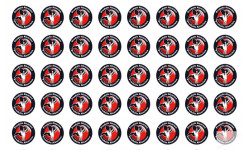 produits Alsacien cigogne - 40fois 2cm - Sticker/autocollant