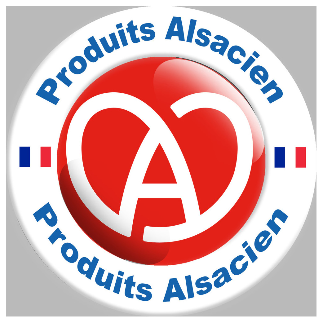 produits Alsacien - 15cm - Sticker/autocollant