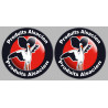 Produits Alsacien cigogne - 2fois 10cm - Sticker/autocollant