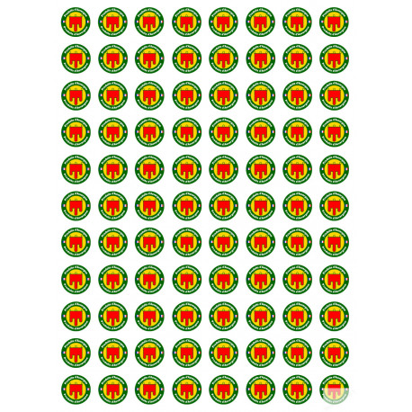 Produits d'Auvergne - 88fois 2cm - Sticker/autocollant