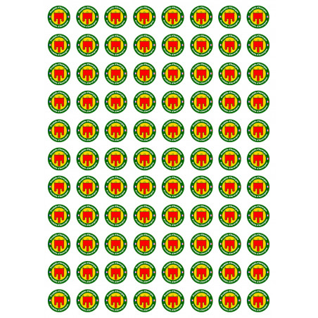Produits d'Auvergne - 88fois 2cm - Sticker/autocollant