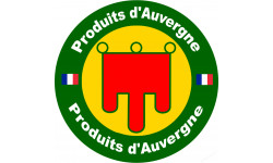 Produit d'Auvergne - 15cm - Sticker/autocollant