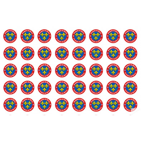 Produits du Berry - 40fois 2cm - Sticker/autocollant