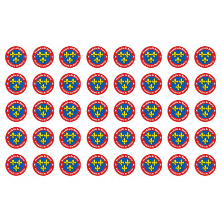 Produits du Berry - 40fois 2cm - Sticker/autocollant