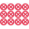 Produits Bourguignons - 12fois 5cm - Sticker/autocollant
