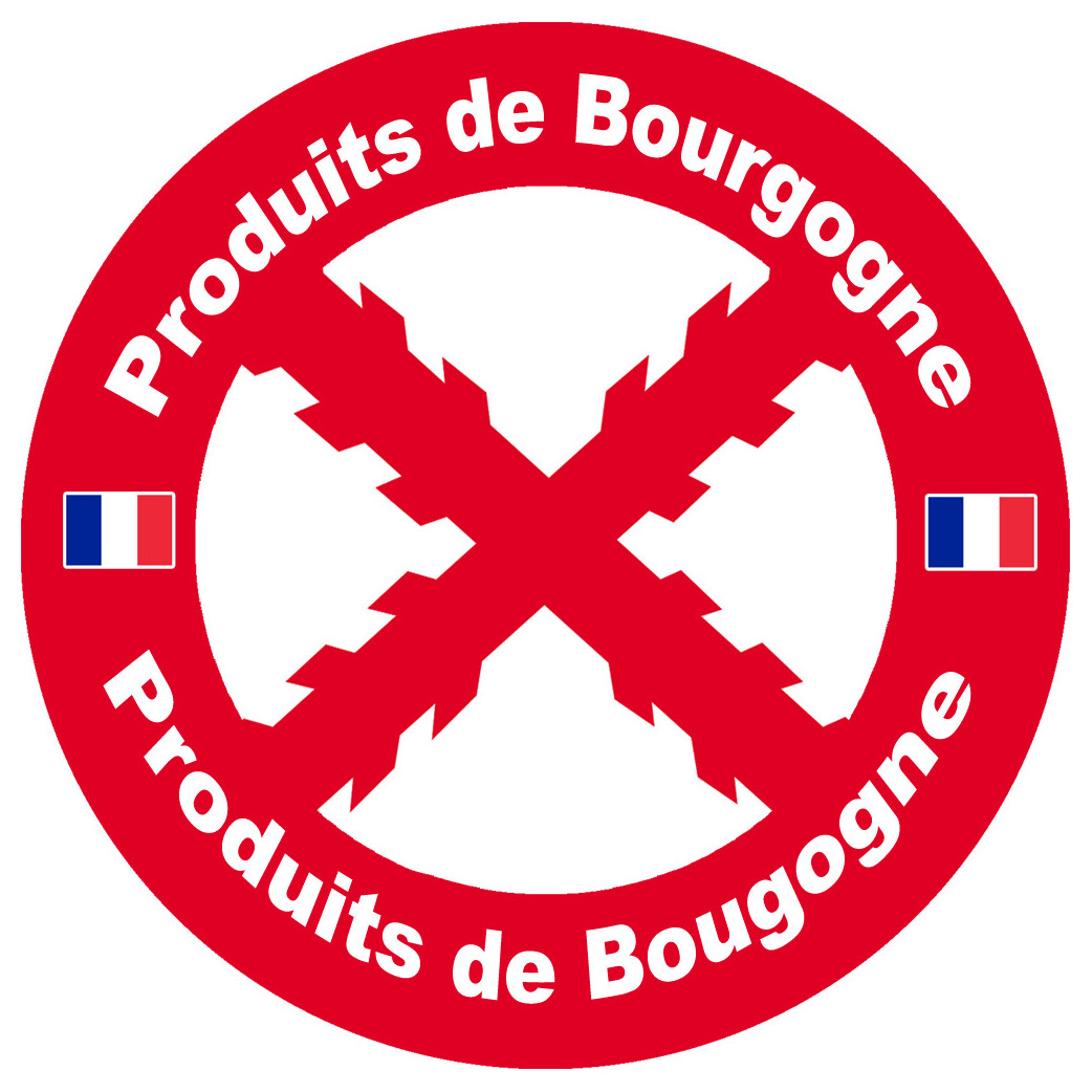 Produits de Bourgogne - 1 sticker de 15cm - Sticker/autocollant