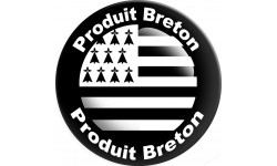 Produit breton drapeau - 20cm - Sticker/autocollant