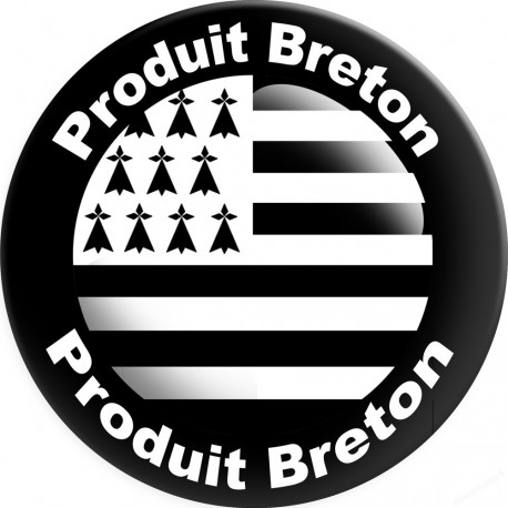 Produit drapeau breton - 20cm - Sticker/autocollant