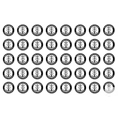 Produits Camarguais - 40fois 2cm - Sticker/autocollant