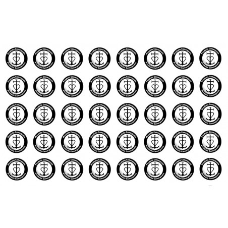 Produits Camarguais - 40fois 2cm - Sticker/autocollant