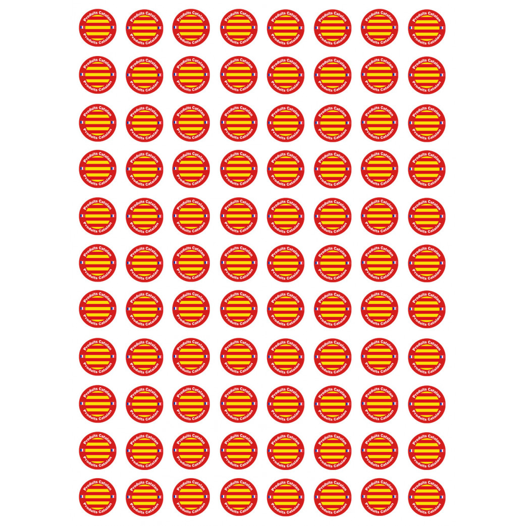 Produits Catalan - 88fois 2cm - Sticker/autocollant
