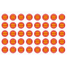 Produits Catalan - 40fois 2cm - Sticker/autocollant