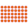 Produits Catalan - 40fois 2cm - Sticker/autocollant