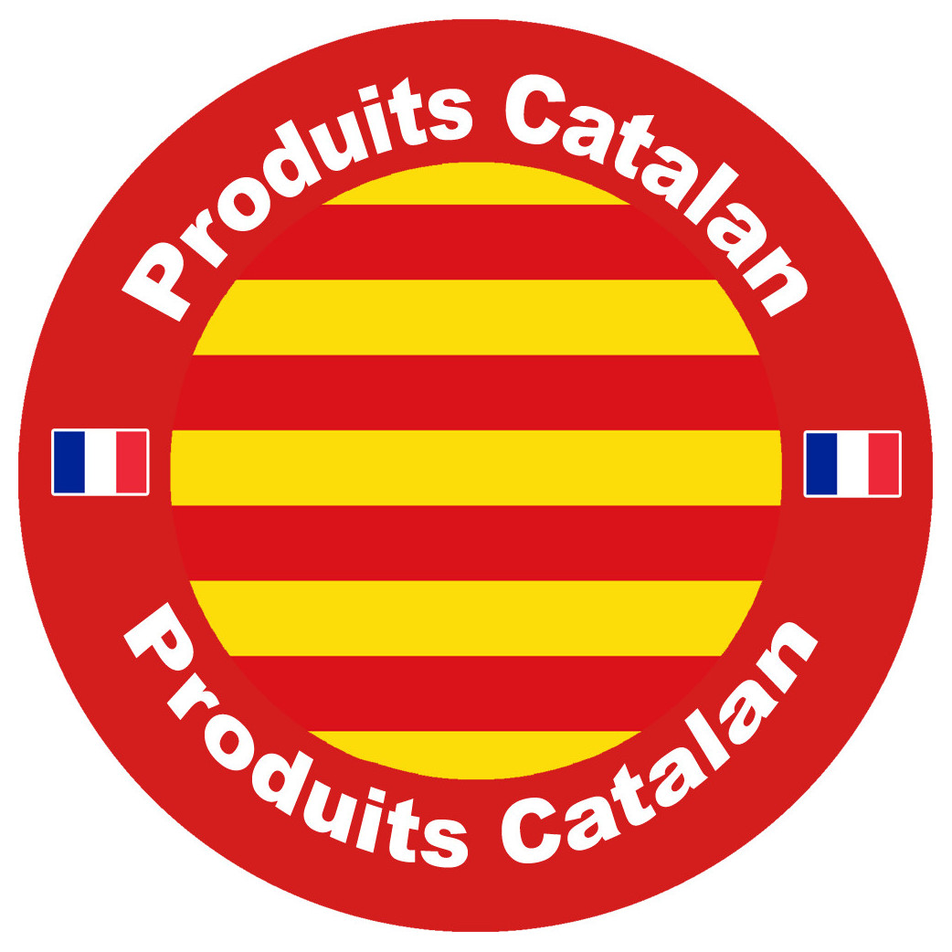 Produits Catalan - 1fois 15cm - Sticker/autocollant