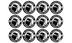 Produits Corse - 12fois 5cm - Sticker/autocollant