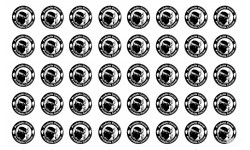Produits Corse - 40fois 2cm - Sticker/autocollant