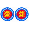 Produits de Normandie - 2tckers 10cm - Sticker/autocollant
