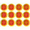 Produits d'Occitanie - 12 stickers de 5cm - Sticker/autocollant