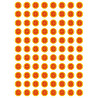 Produits d'Occitanie -  88 stickers de 2cm - Sticker/autocollant