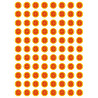 Produits d'Occitanie -  88 stickers de 2cm - Sticker/autocollant
