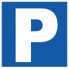 Parking - 20cm - Sticker/autocollant