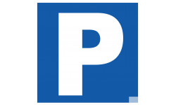 Parking - 15cm - Sticker/autocollant