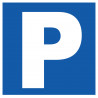 Parking - 15cm - Sticker/autocollant