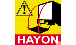 Hayon - 20cm - Sticker/autocollant