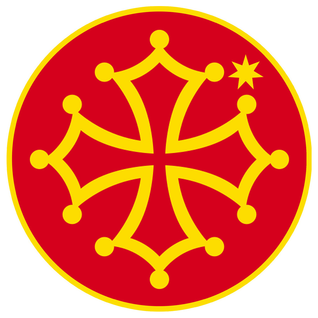 le Pays Occitan - 20cm - Sticker/autocollant