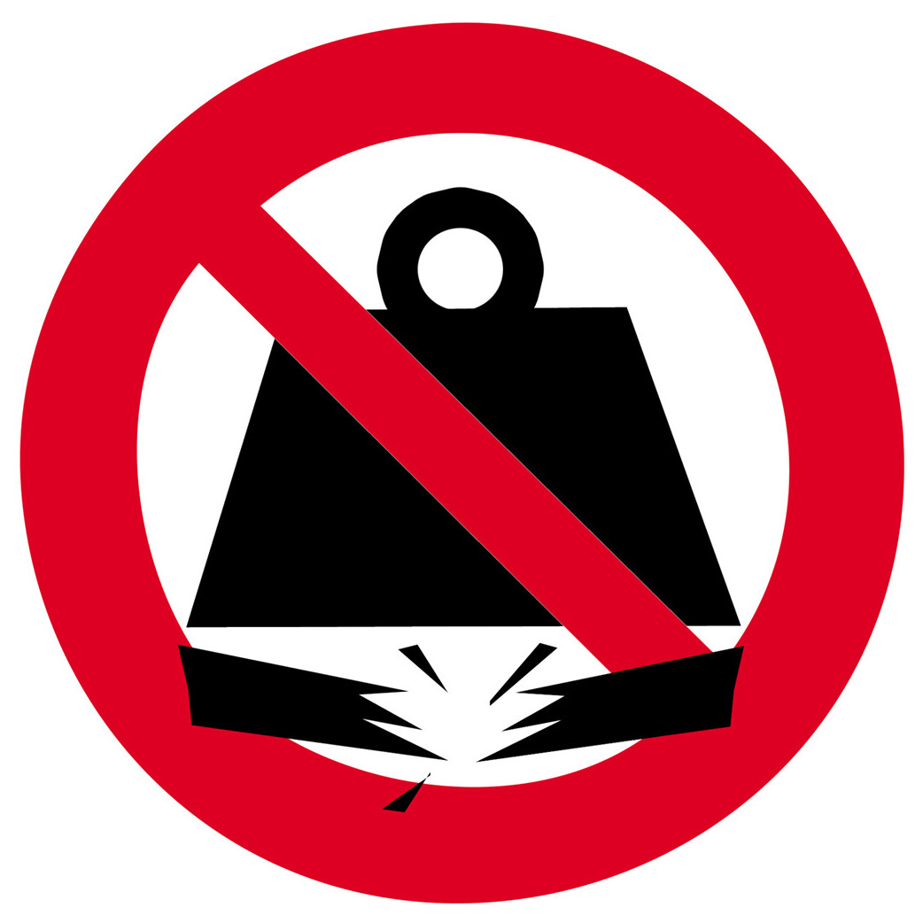 Charge interdite - 15cm - Sticker/autocollant