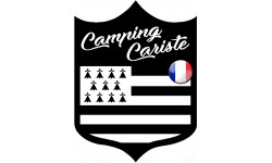 Campingcariste Bretagne - 20x15cm - Sticker/autocollant