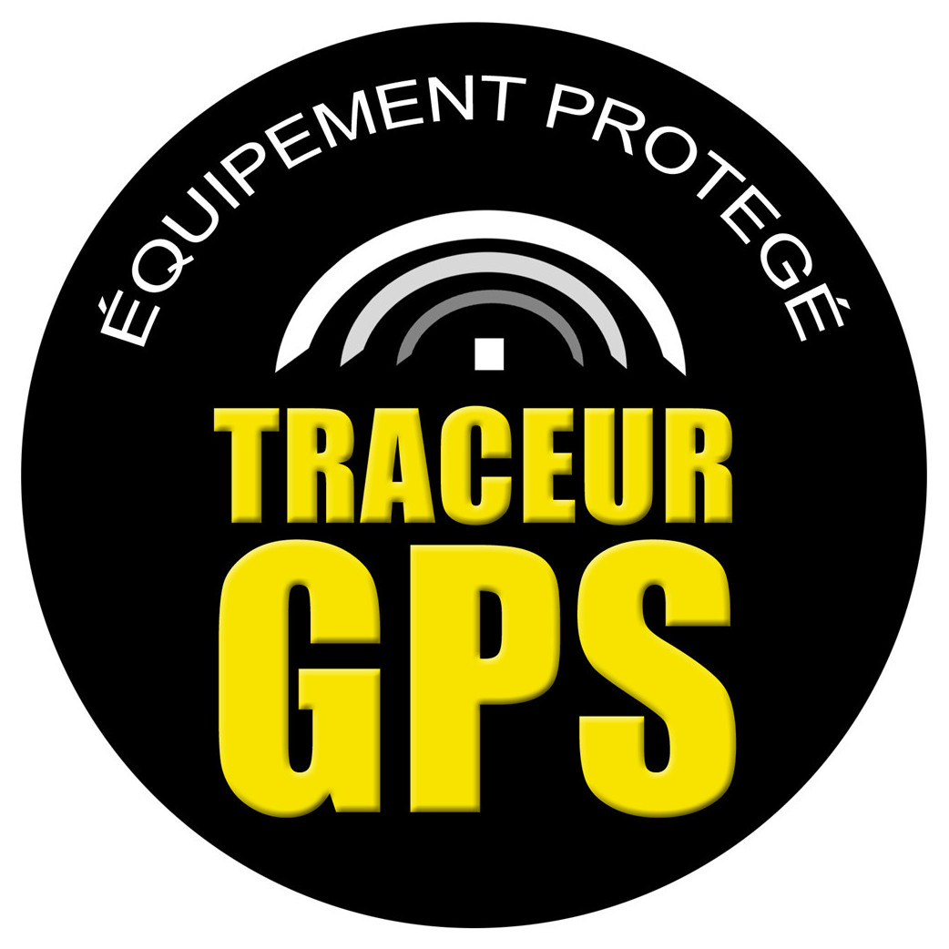 traceur GPS - 10cm - Sticker/autocollant