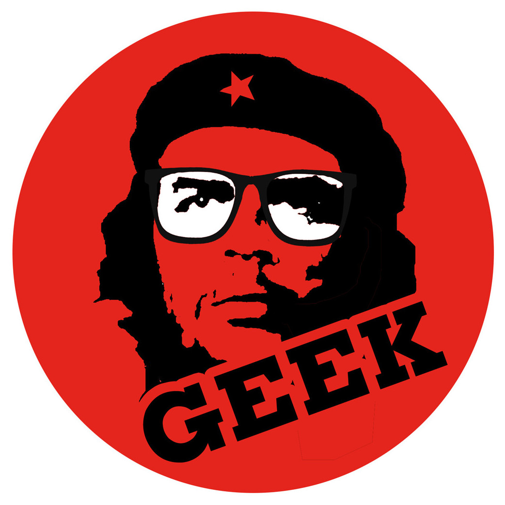 geek Che Guevara - 10cm - Sticker/autocollant