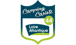 campingcariste Loire Atlantique 44 - 10x7.5cm - Sticker/autocollant