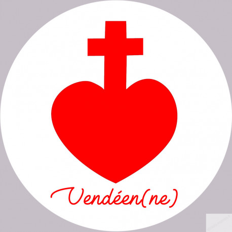 Vendéen(ne) - 5cm - Sticker/autocollant