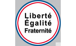 Liberté Égalité Fraternité - 5cm - Sticker/autocollant