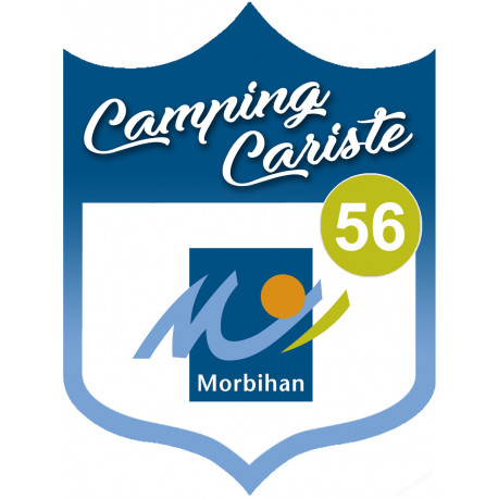 campingcariste cariste Morbihan 56 - 15x11.2cm - Sticker/autocollant