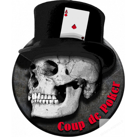 Stickers / Autocollant Coup de Poker Stickers / Autocollant Coup de Poker