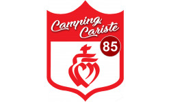 campingcariste Vendée 85 - 15x11.2cm - Sticker/autocollant