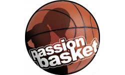 passion Basket - 5cm - Sticker/autocollant