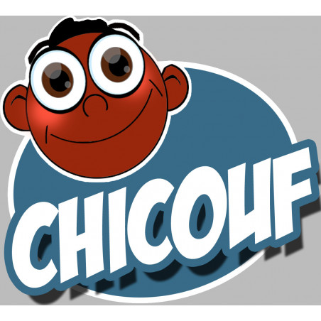 stickers / autocollants "Chicouf garçon 2"