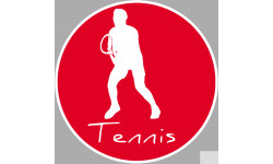 Tennis (5cm) - Sticker/autocollant