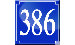 numéroderue386 classique - 10cm - Sticker/autocollant