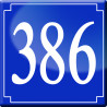numéroderue386 classique - 10cm - Sticker/autocollant