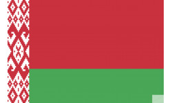 Drapeau Biélorussie - 15x10cm - Sticker/autocollant
