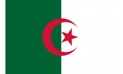 Drapeau Algérie - 15x10cm - Sticker/autocollant